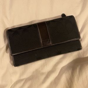 Authentic Signature Coach Wallet
